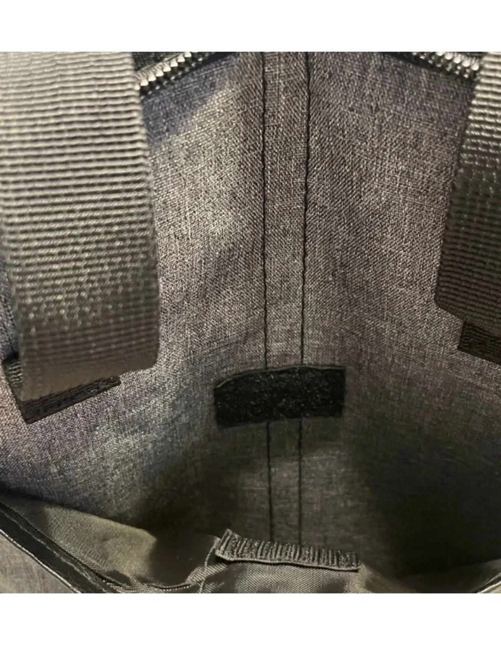 Insulated Gray Tote 3 Bottle Wine Cooler Bag with Adjustable Shoulder Strap